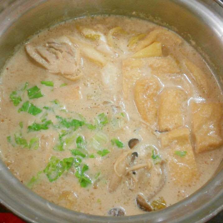 味噌豆乳鍋